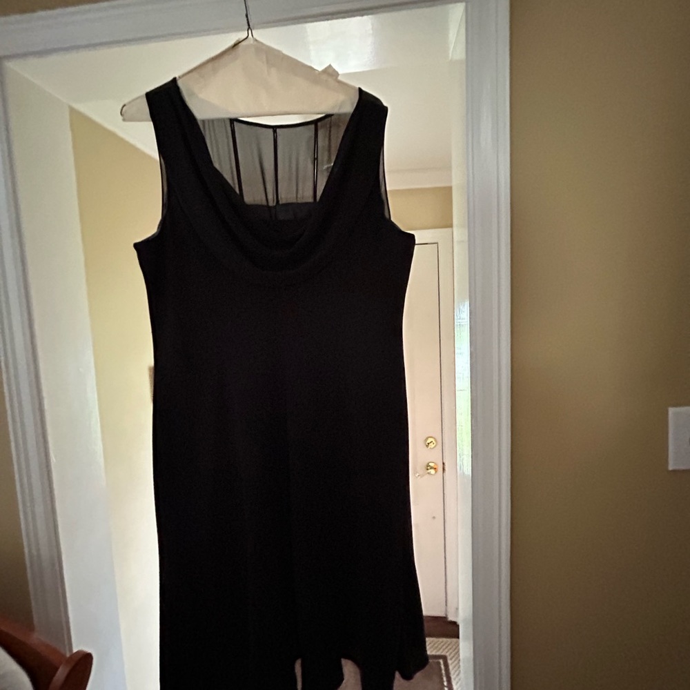 Jones Wear Black Cocktail Dress
